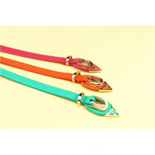 Wholesale new design fashion pu lady belt